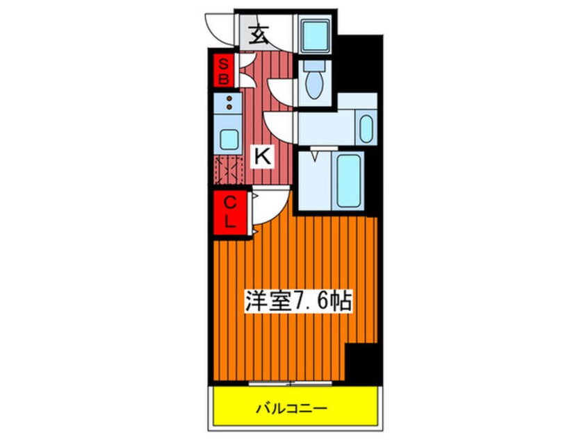 間取図 テラス王子