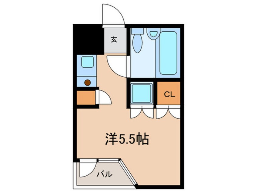 間取図 マイステ－ジ田園調布(307)