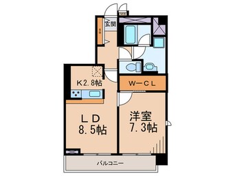 間取図 ムッシュヒロｉ２１