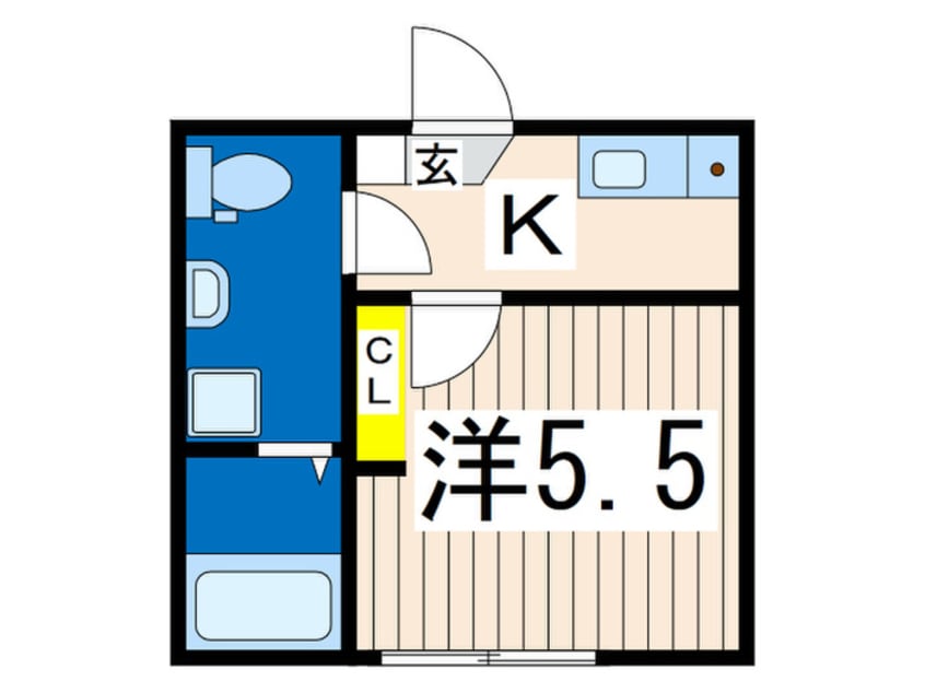 間取図 レットナード海の公園