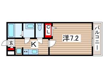 間取図 グレイス稲毛