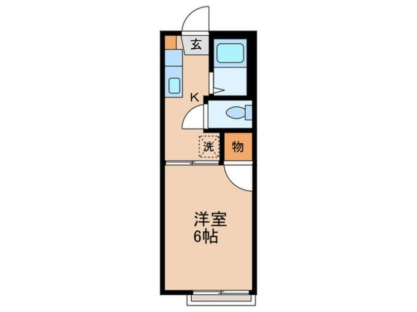 間取図 エルムフラット