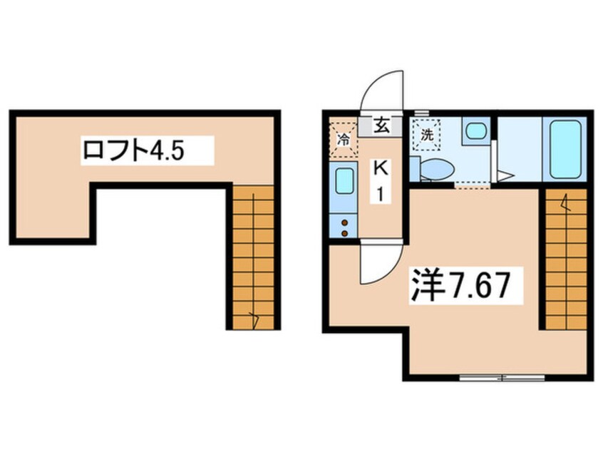 間取図 Luonto古淵