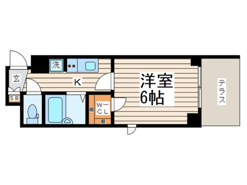 間取図 グラントゥル－ス桜台駅前(101)