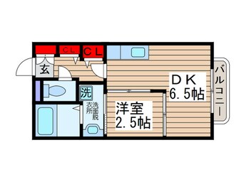 間取図 メゾン柏洋