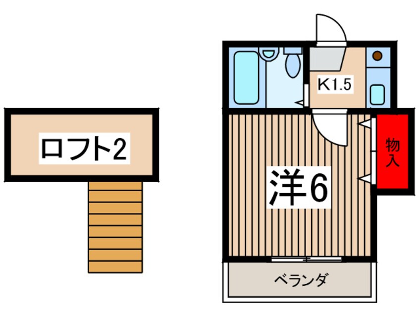 間取図 ウィング入曽