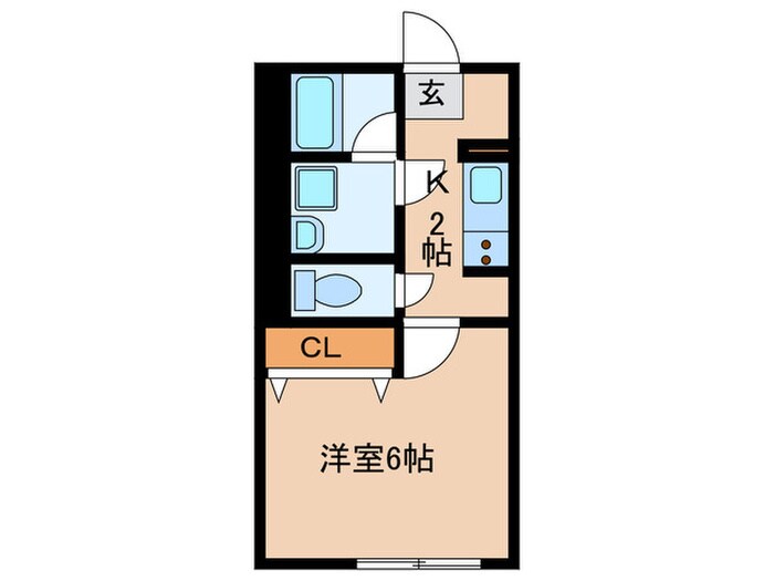 間取り図 ハーモニーフラッツ神楽坂