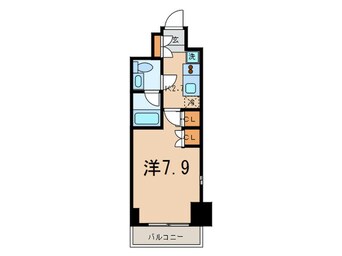 間取図 プラウドフラット白金高輪