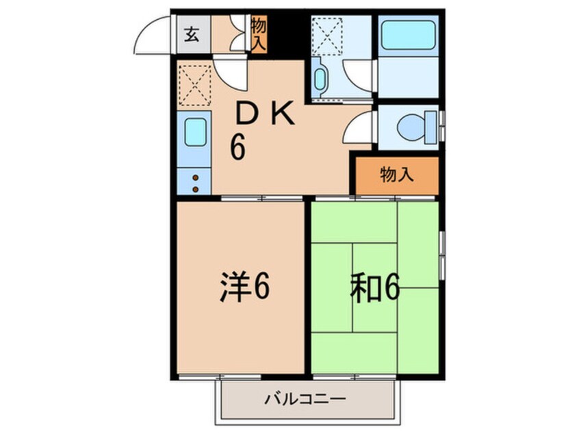 間取図 スカイスペース２