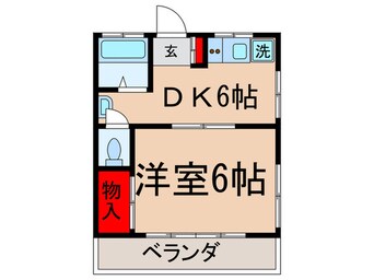 間取図 タイエイハイツ