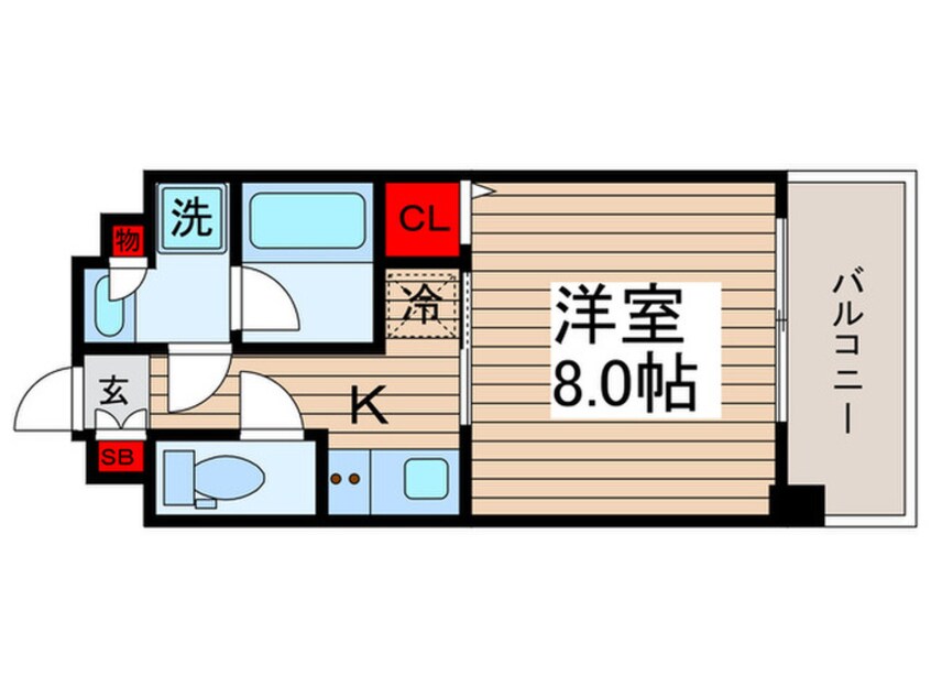 間取図 GRAN PASEO門前仲町Ⅱ