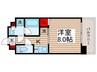 GRAN PASEO門前仲町Ⅱ 1Kの間取り