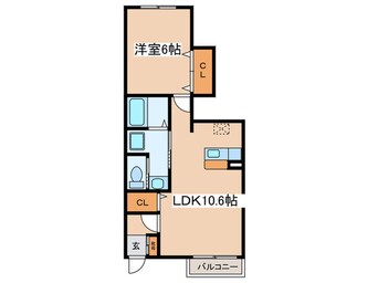 間取図 アンソレイユミ－ル