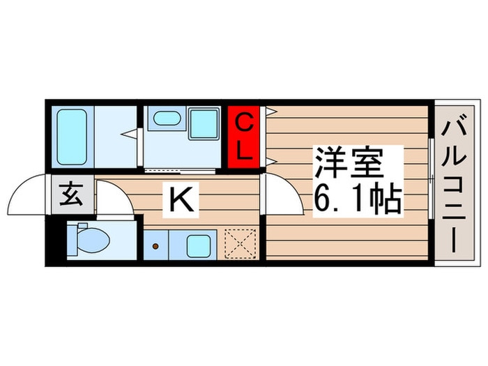 間取り図 リエーヴルＢ棟
