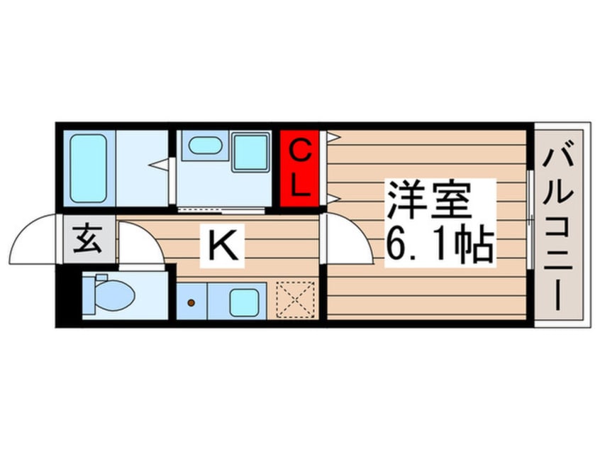 間取図 リエーヴルＢ棟