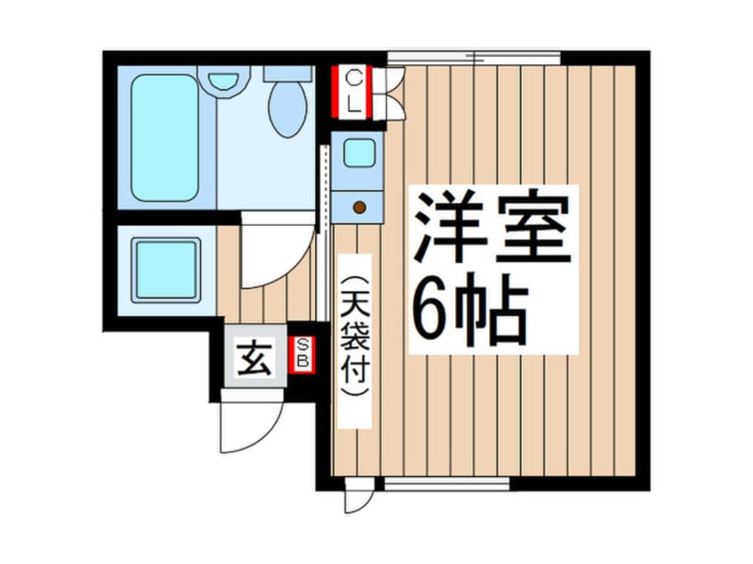 間取図 エムズ東船橋