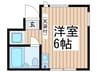 エムズ東船橋 1Rの間取り