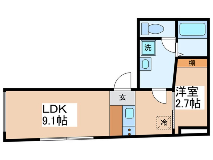 間取図 trias221