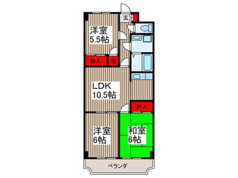 間取図 ルミエ－ル戸田