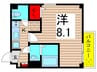 ｂ　ＣＡＳＡ　Ａｙａｓｅ 1Kの間取り
