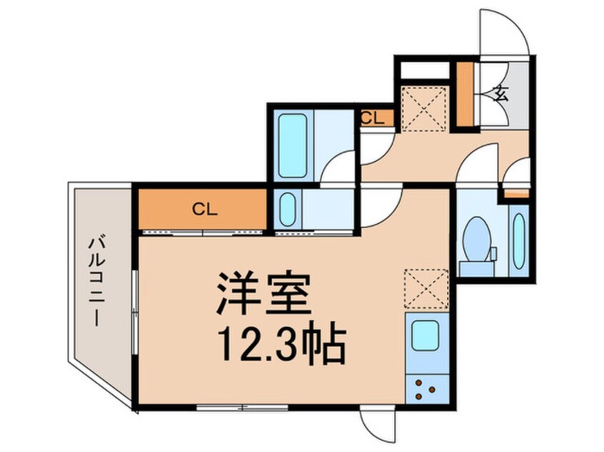 間取図 ASTILE原宿