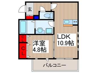 間取図 メゾンエムティ弐番館