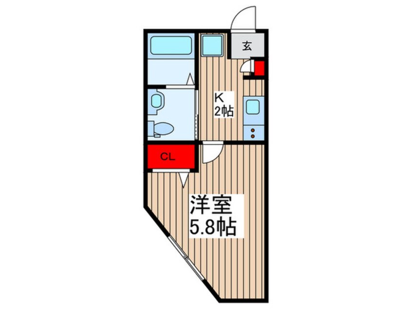 間取図 仮）キャメル川口芝富士