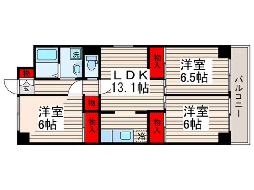 間取図 グリーンパーク北葛西