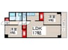 グリーンパーク北葛西 2LDKの間取り