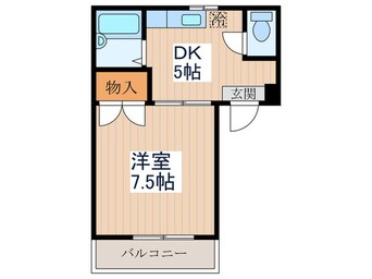 間取図 ヴァンベ－ル三鷹