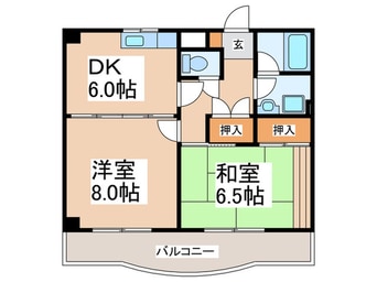 間取図 チェリ－ブロッサム