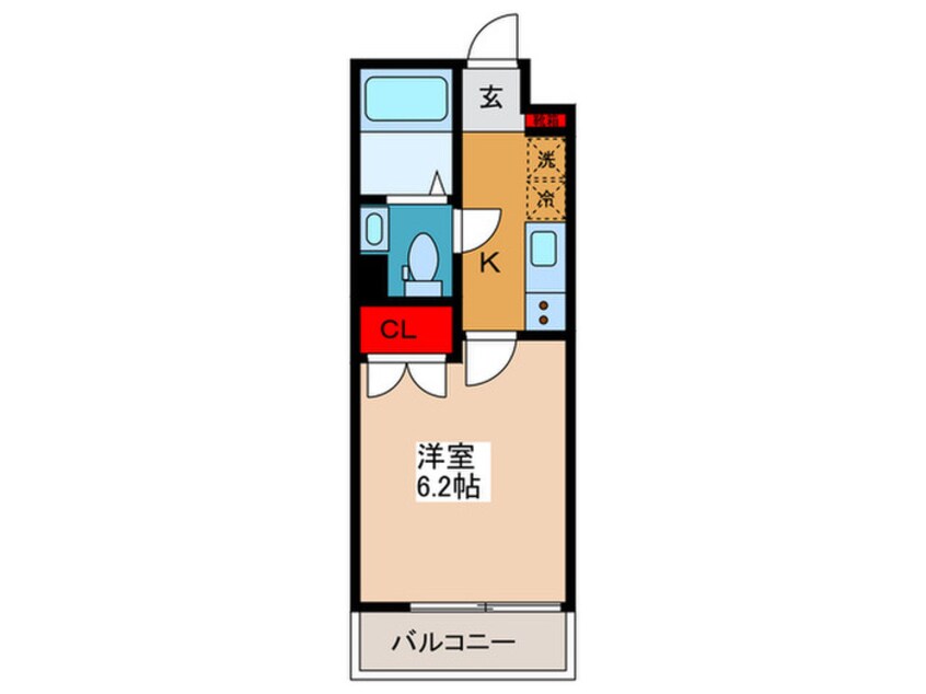 間取図 VISTA ASAGAYA.N