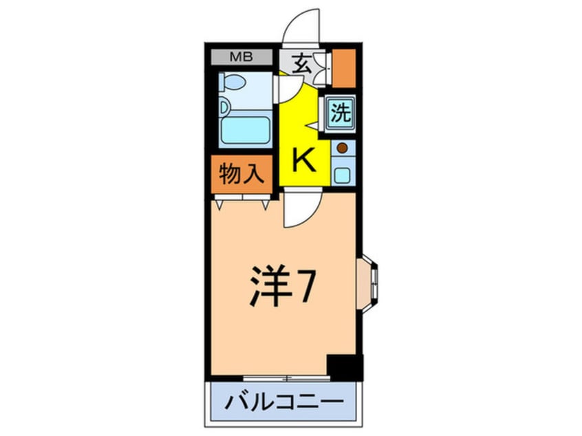 間取図 西片ハイツ