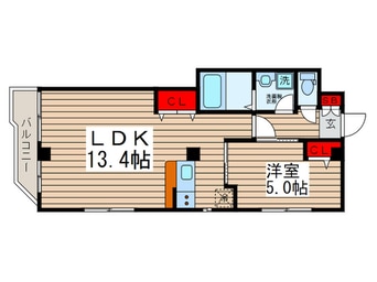間取図 first Step 西小岩