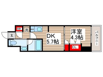 間取図 ベルファース東陽町