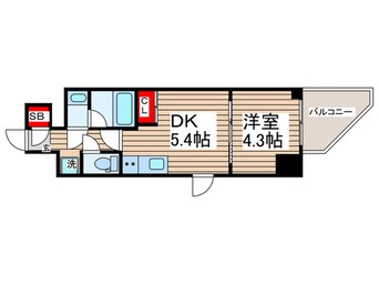 間取図 ベルファース東陽町