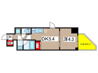 間取図 ベルファース東陽町