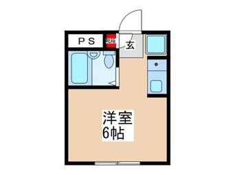 間取図 シャロ－ム福生