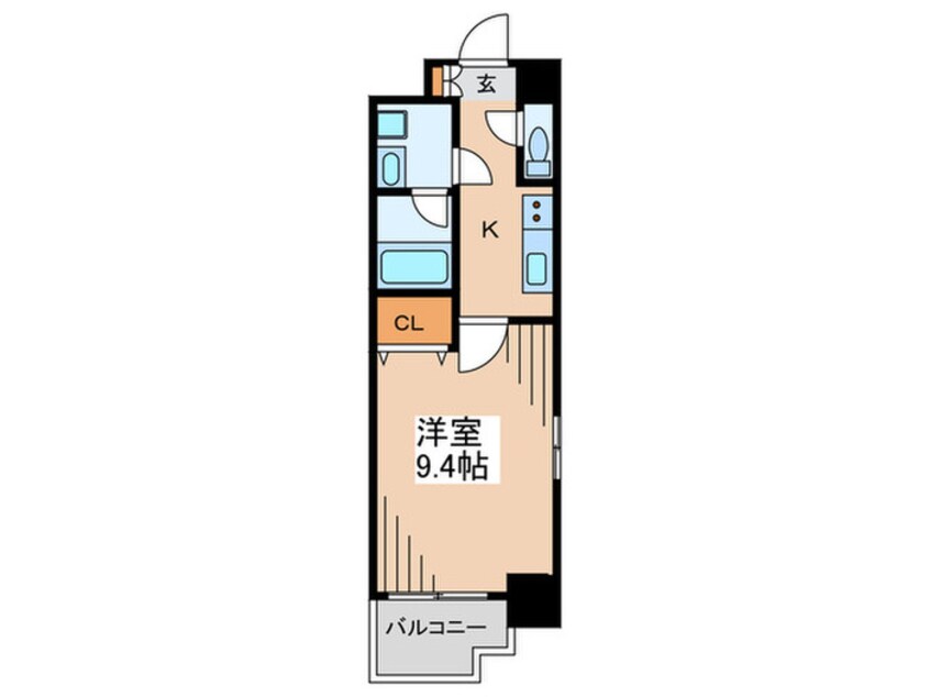 間取図 ジュエルアヴェニール