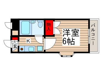 間取図 タイガ－ハイツ