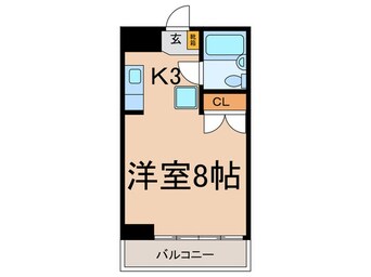 間取図 エルドラード玉川