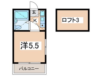 間取図 RARA相模原　NO.3