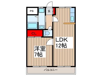 間取図 第５井上マンション