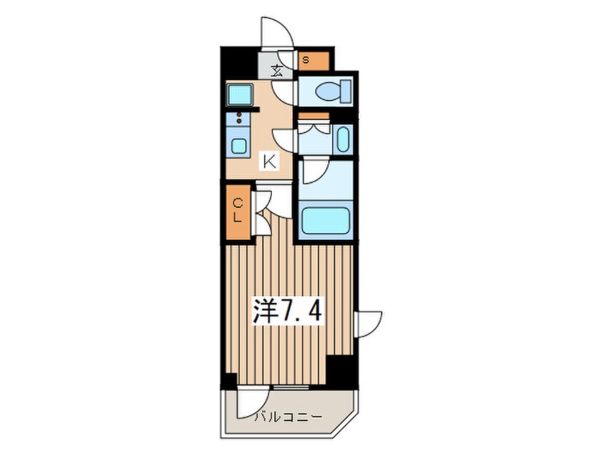 間取図 レジディア板橋