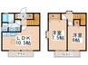 シャトルＫ 2LDKの間取り