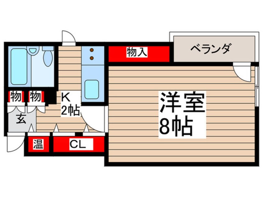 間取図 サン・ドミトリー