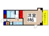 INOVE朝霞青葉台 1Kの間取り