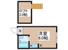 シエロ新検見川 1Rの間取り