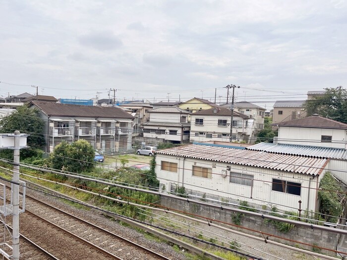 室内からの展望 シエロ新検見川