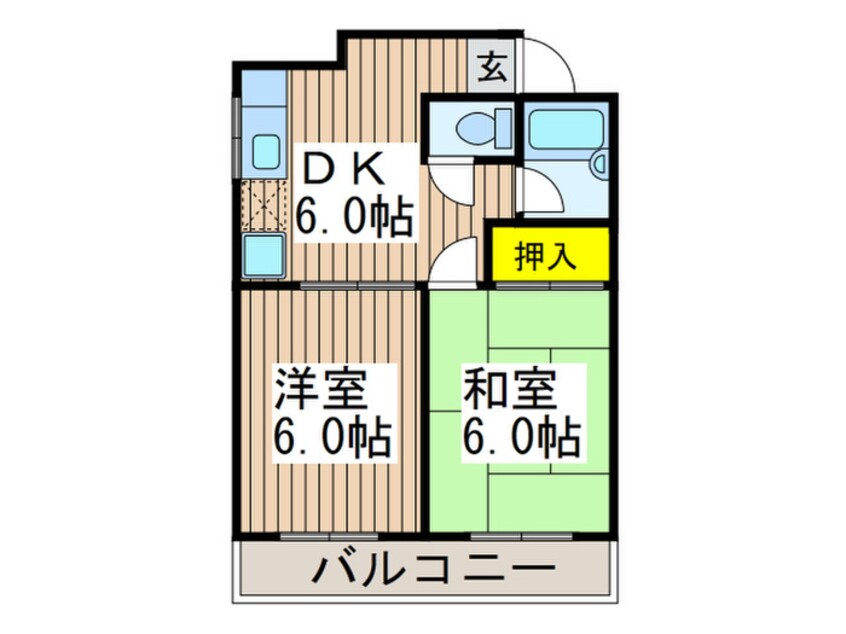 間取図 コ－ポリカ２